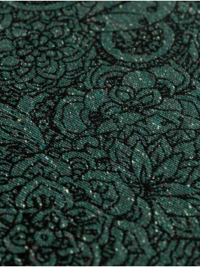 Lenny Onbuhimo PRO, Toddler, jacquard (51% cotton 49% silk) - WILD WINE - IVY