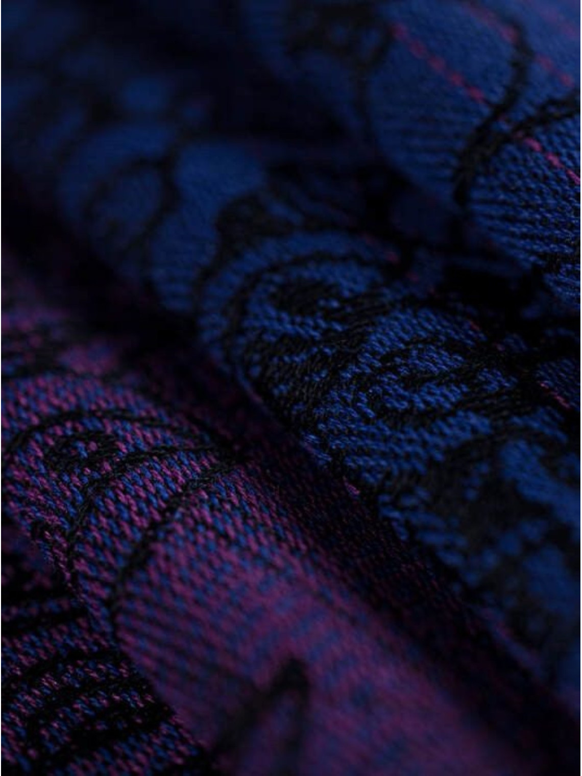 Lenny Buckle Onbuhimo PRO, Toddler, jacquard, (100% medvilnė) - WILD WINE - BOUQUET