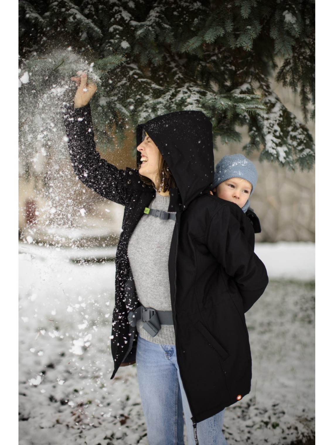 WALLABY (winter), Black - Grey