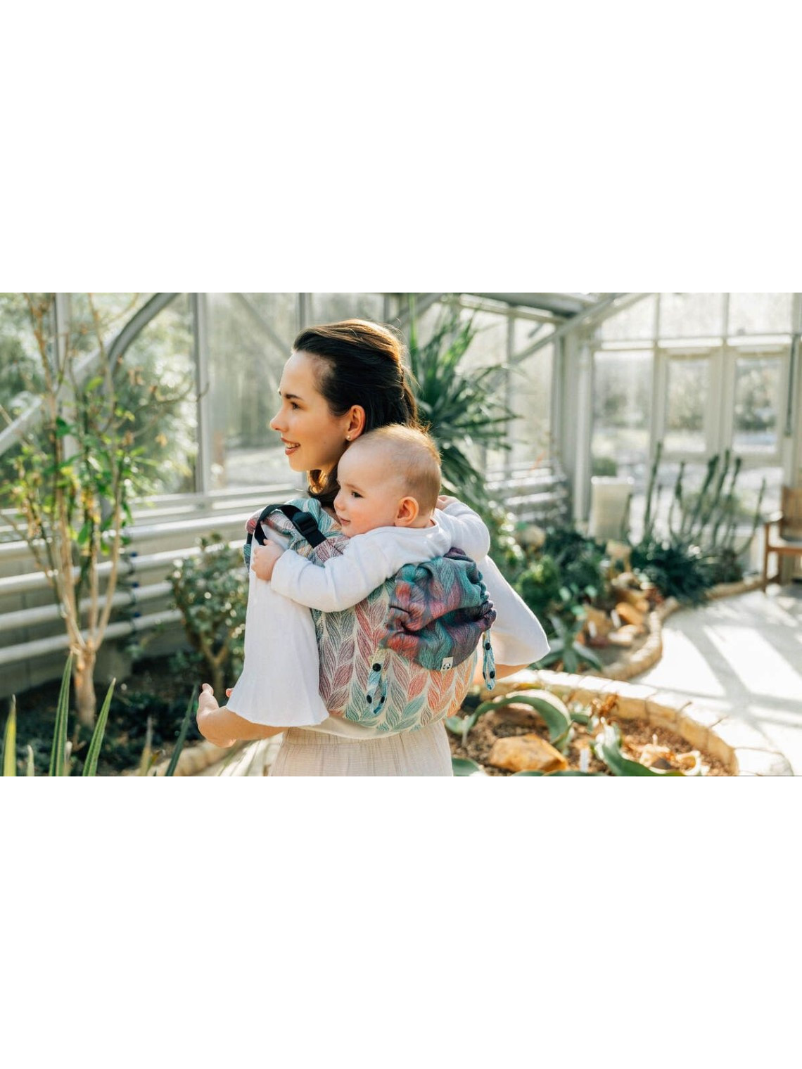 Lenny Buckle Onbuhimo PRO, Toddler, jacquard, (100% medvilnė) - TANGLED - PLAIT