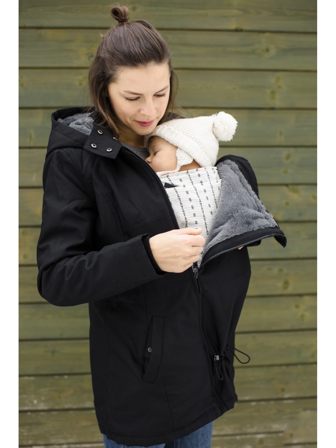 WALLABY (winter), Black - Grey