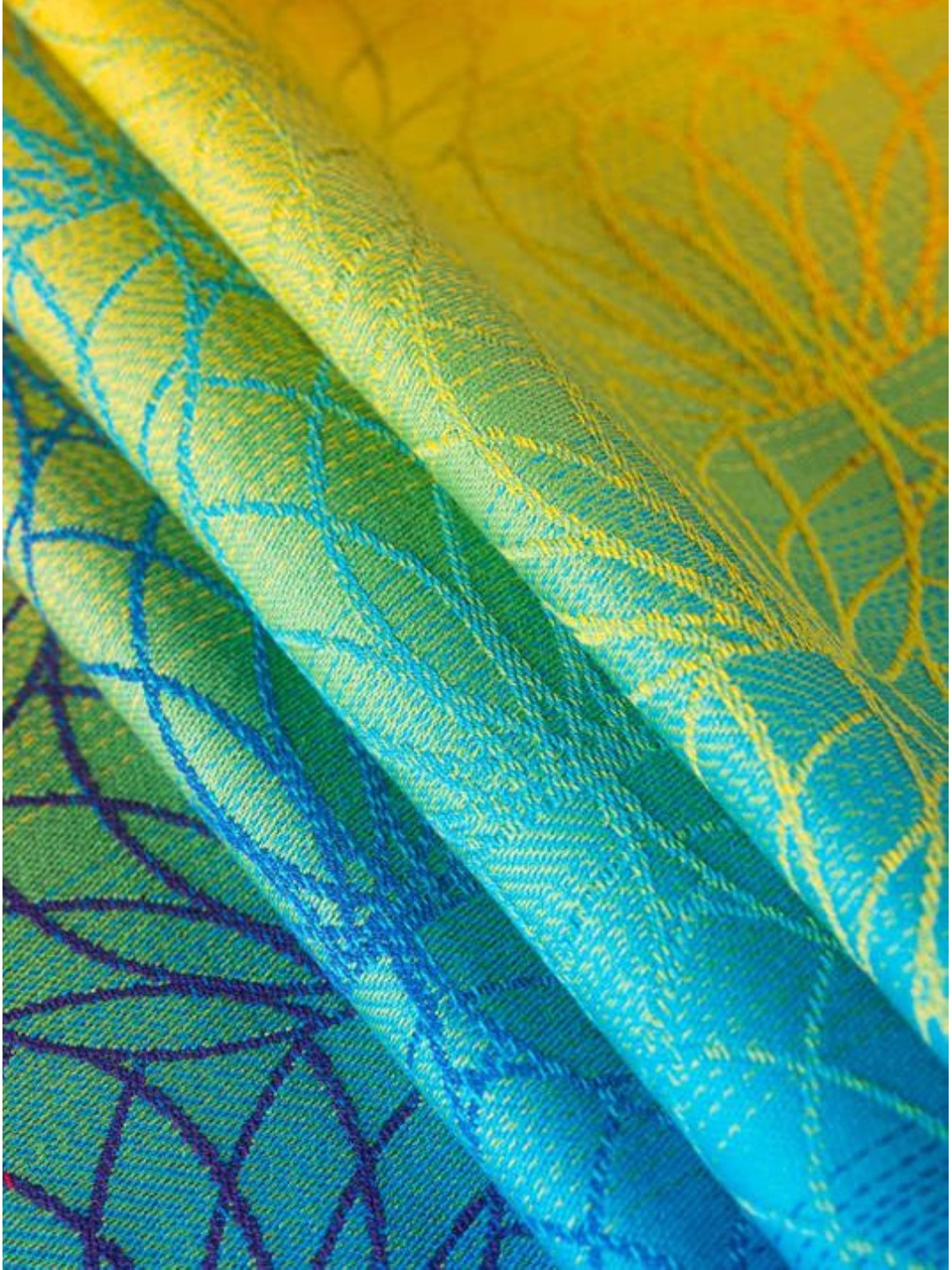 Lenny Buckle Onbuhimo PRO, Toddler, jacquard, (100% cotton) - RAINBOW LOTUS