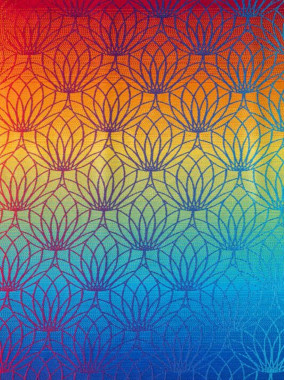 Lenny Buckle Onbuhimo PRO, Toddler, jacquard, (100% cotton) - RAINBOW LOTUS