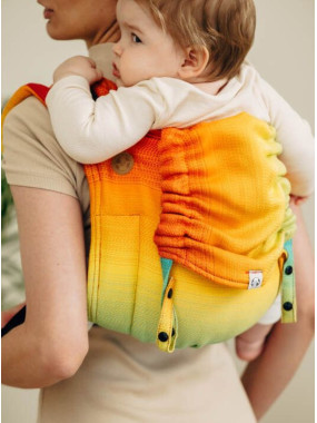 Lenny Buckle Onbuhimo PRO, Toddler, jacquard, (100% medvilnė) - RAINBOW BABY