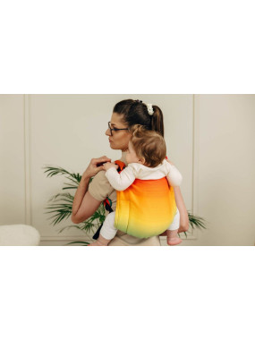 Lenny Buckle Onbuhimo PRO, Toddler, jacquard, (100% medvilnė) - RAINBOW BABY