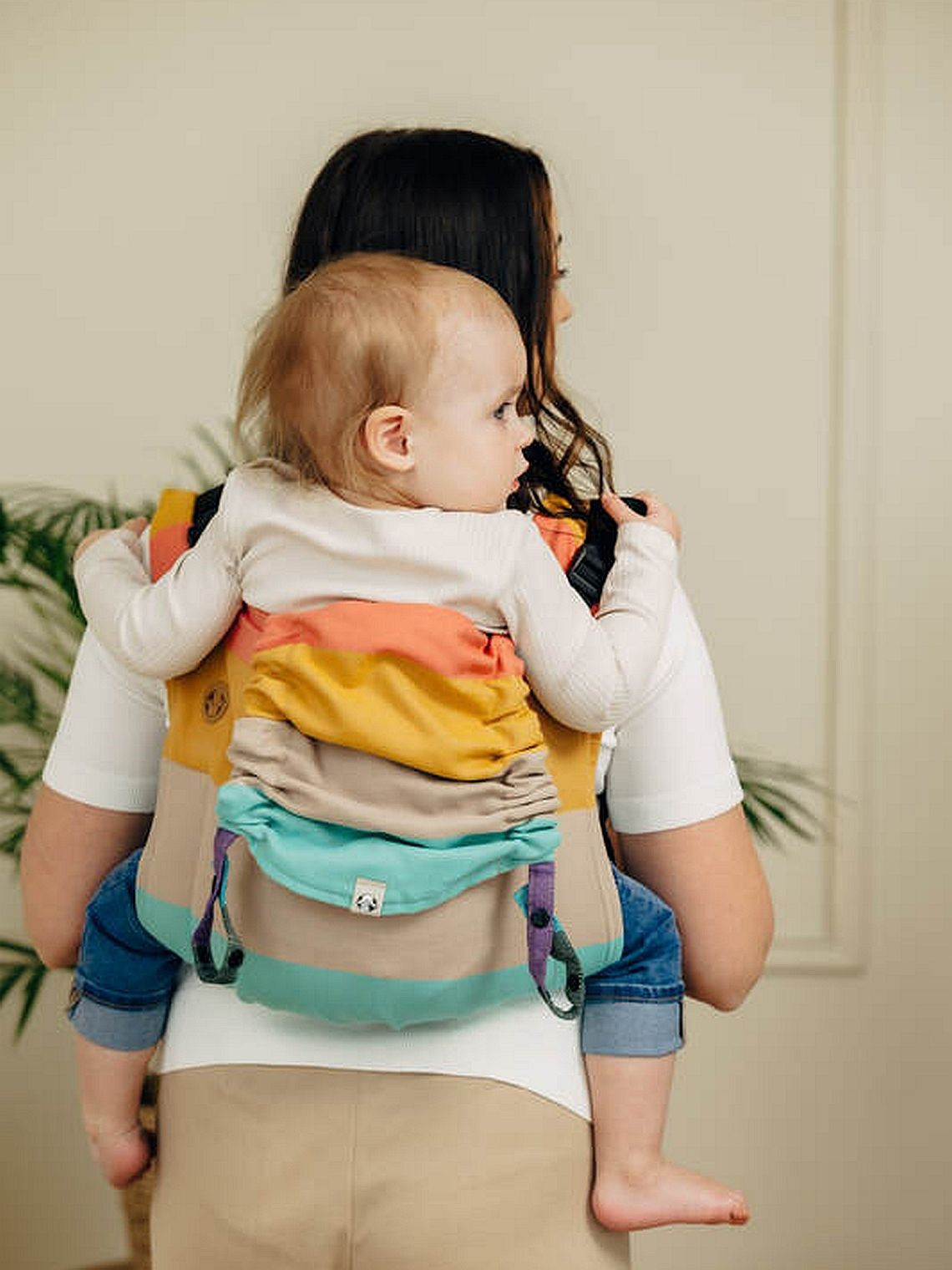 Lenny Buckle Onbuhimo PRO, Toddler, broken-twill, (100% medvilnė) - PASTELS