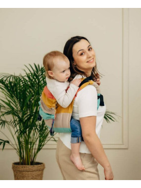 Lenny Buckle Onbuhimo PRO, Toddler, broken-twill, (100% cotton) - PASTELS