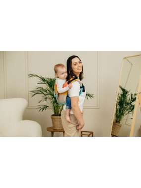 Lenny Buckle Onbuhimo PRO, Toddler, broken-twill, (100% cotton) - PASTELS