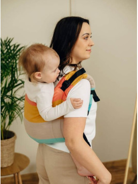 Lenny Buckle Onbuhimo PRO, Toddler, broken-twill, (100% medvilnė) - PASTELS