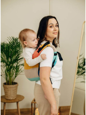 Lenny Buckle Onbuhimo PRO, Toddler, broken-twill, (100% cotton) - PASTELS