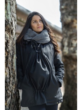 WALLABY (winter), Black - Grey