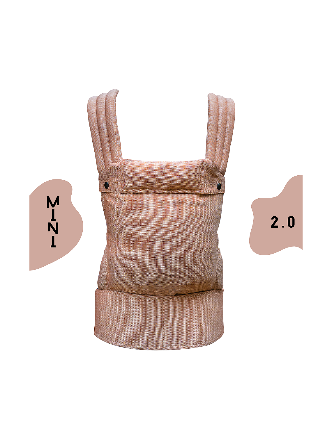 QUSY MINI 2.0 – ypač lengva reguliuojama kūdikių nešioklė