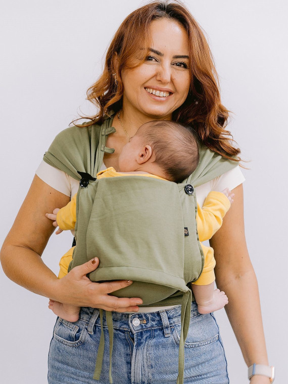 Neko Tiny – nešioklė mažyliams nuo 2,5 kg, su tampriu audiniu ir plačiais diržais