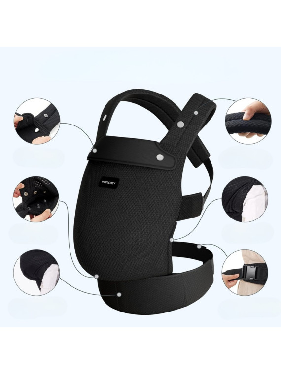 MOMCOZY PureHug Air Mesh, Black