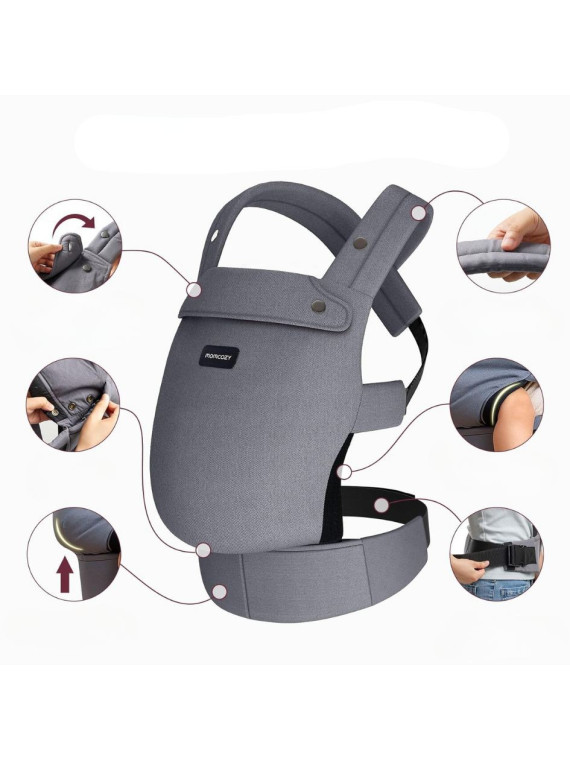 MOMCOZY PureHug, Grey