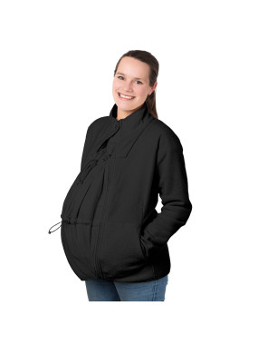 Megztinis Mamalila Fleece Basel, Black