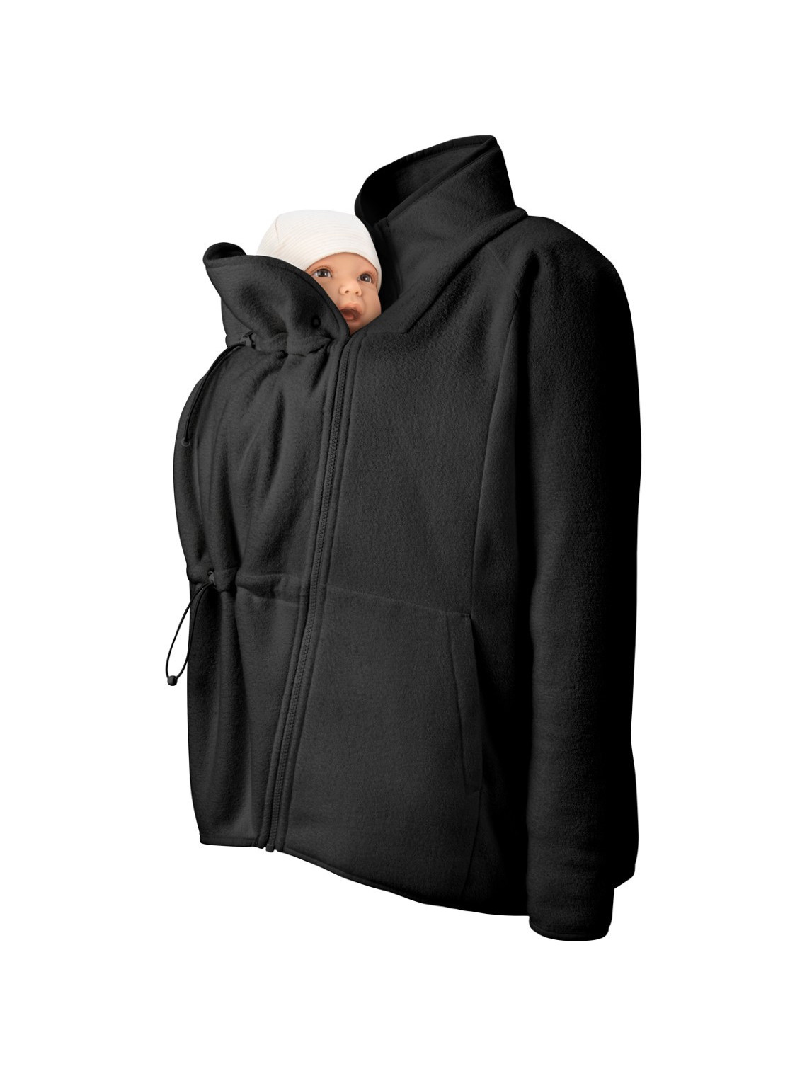 Megztinis Mamalila Fleece Basel, Black