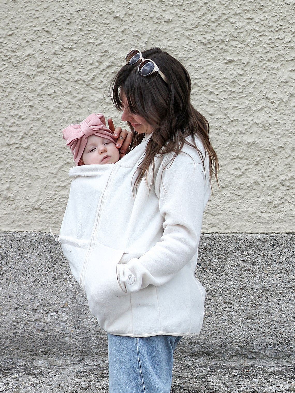 Megztinis Mamalila Fleece Basel, Off White
