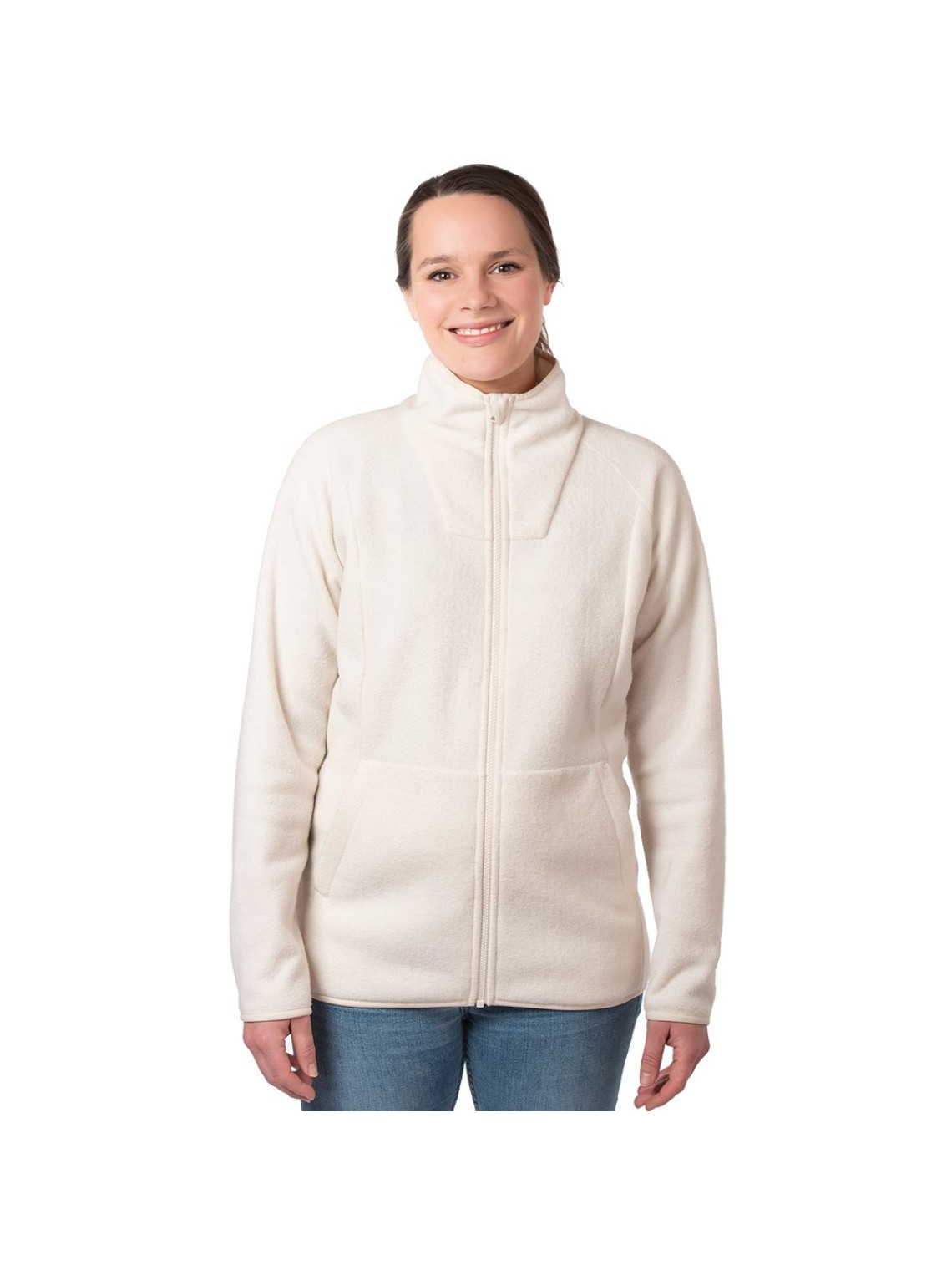 Megztinis Mamalila Fleece Basel, Off White