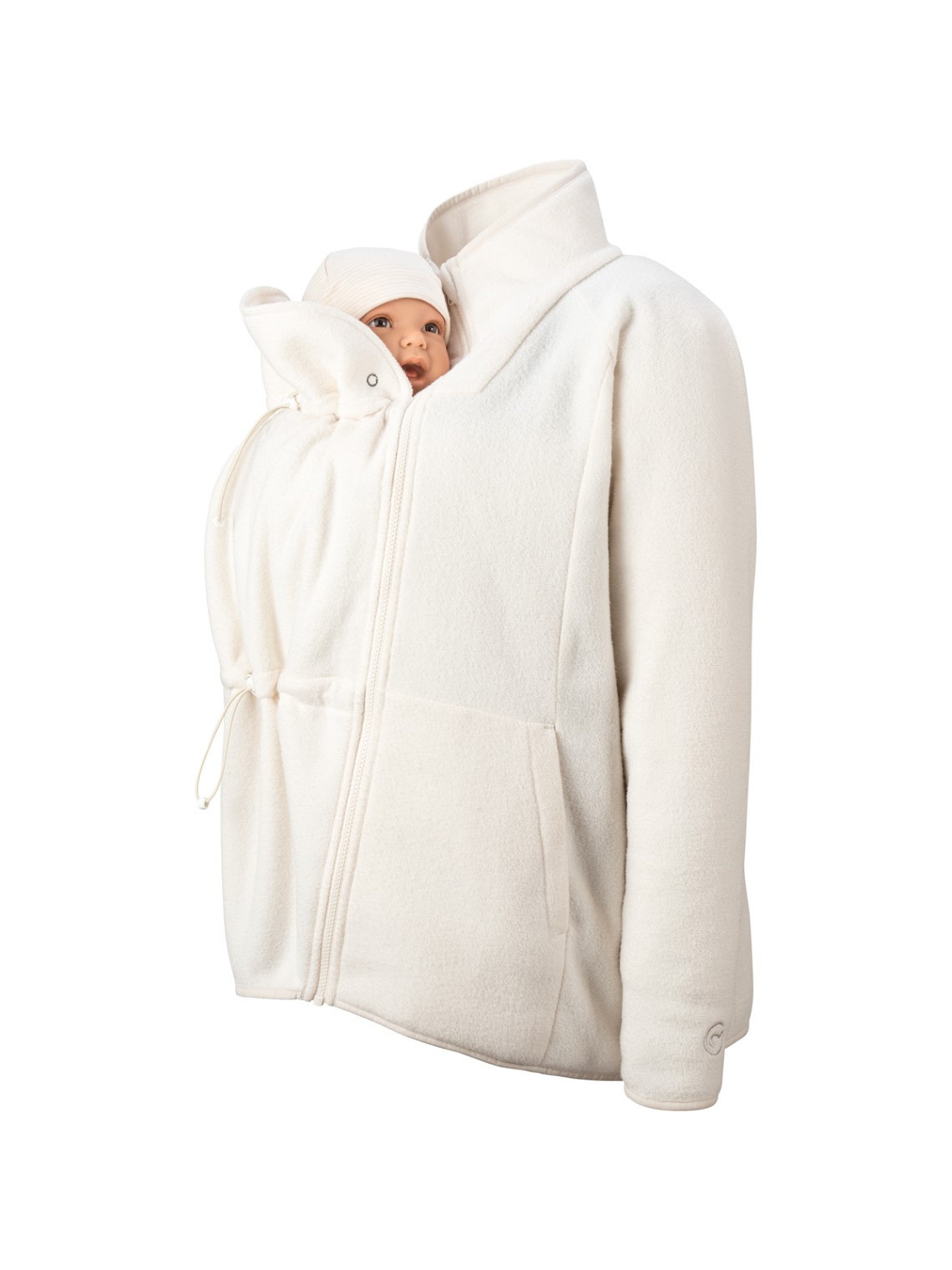 Megztinis Mamalila Fleece Basel, Off White