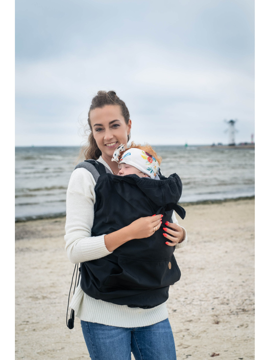 Softshell apsauga nešioklei, Black