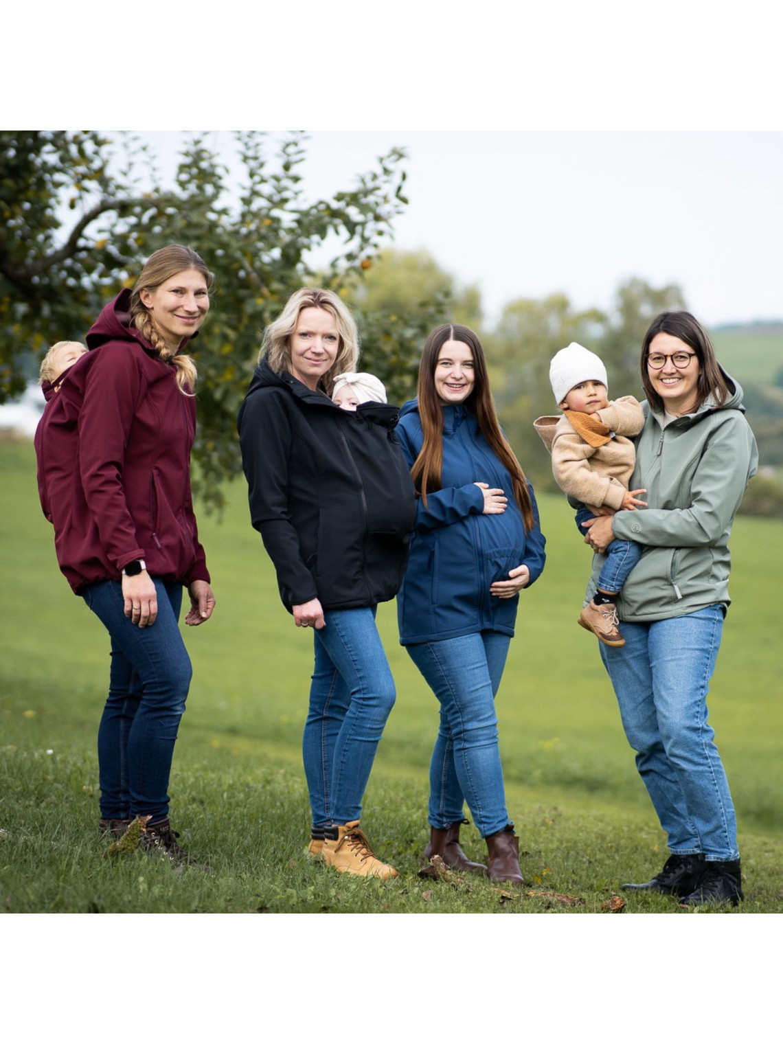 Softshell ALLROUNDER Fit, Burgundy