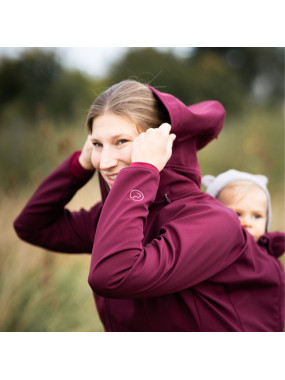Softshell ALLROUNDER Fit, Burgundy