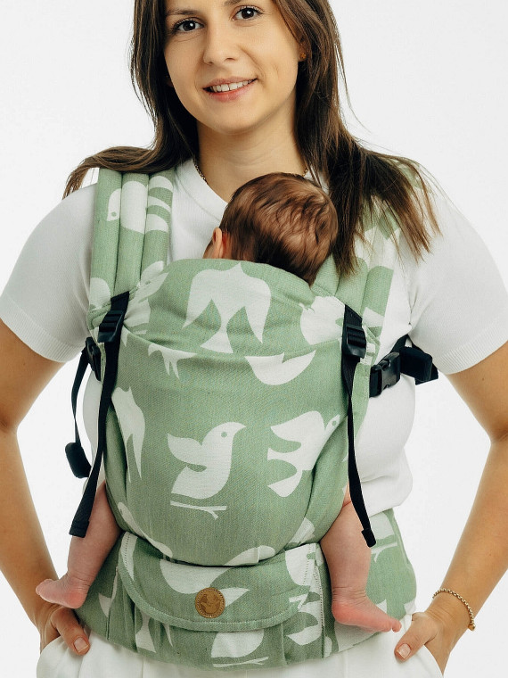 LennyLight (jacquard, 80% cotton, 20% lyocell), BIRDY - FLY HIGH