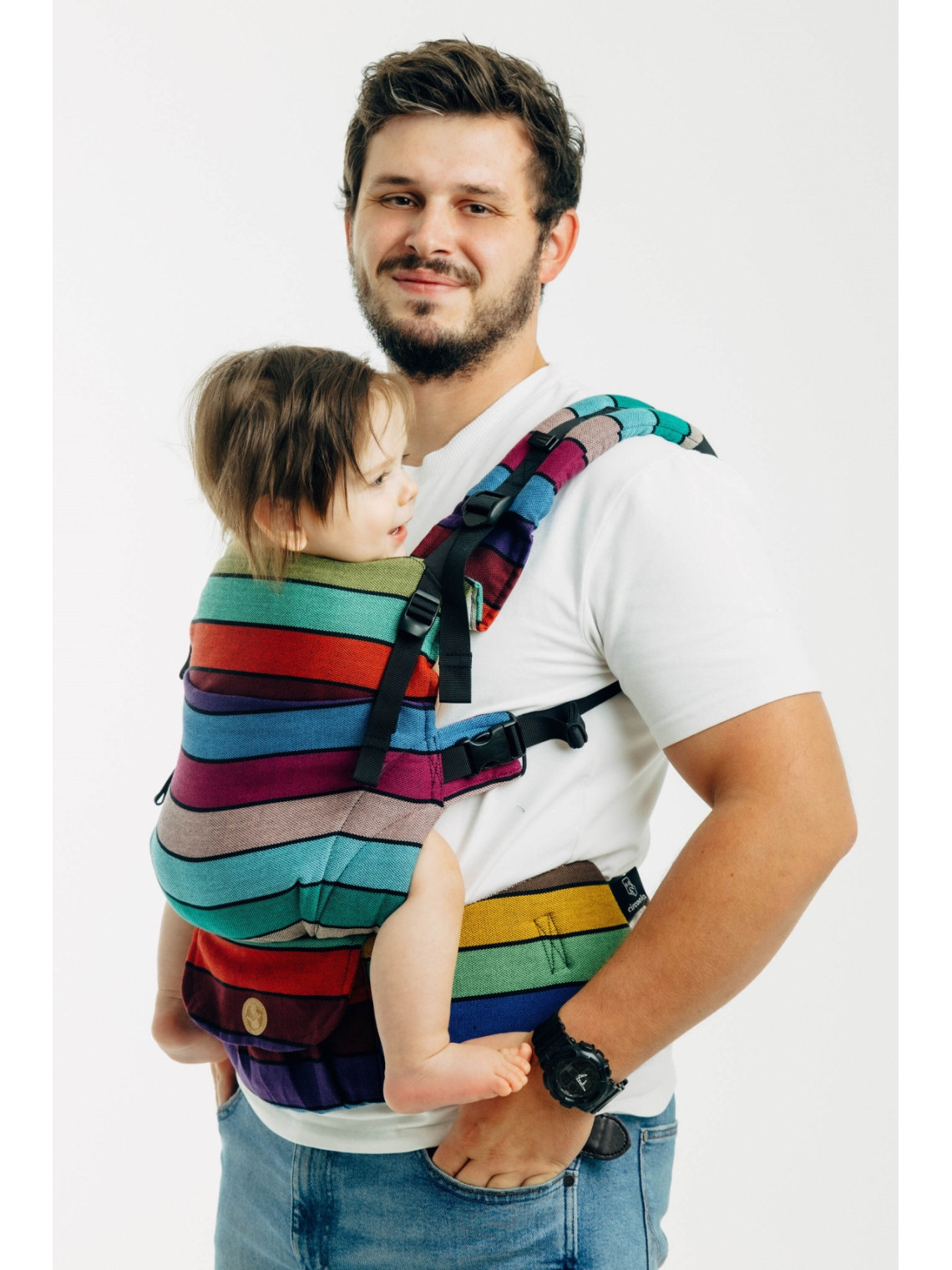LennyUpGrade – universali ergonomiška nešioklė nuo kūdikio iki 20 kg