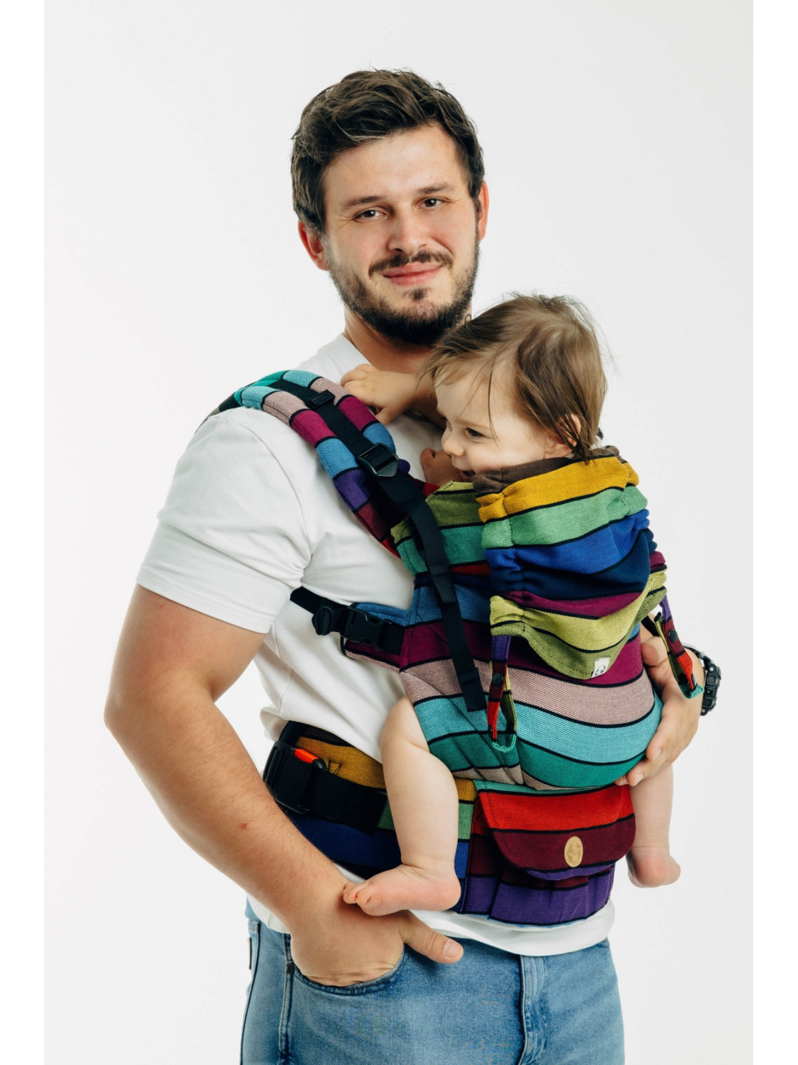 LennyUpGrade – universali ergonomiška nešioklė nuo kūdikio iki 20 kg