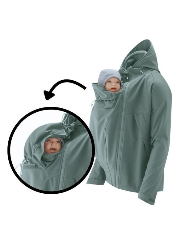 Softshell ALLROUNDER vyriška, Agave