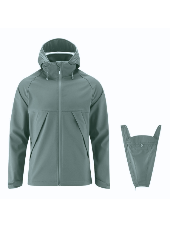 Softshell ALLROUNDER for men, Agave