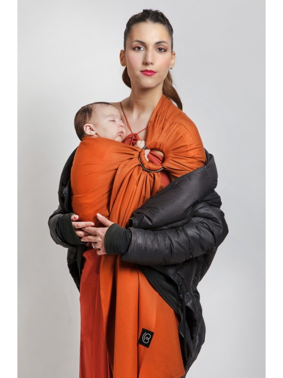 LOVE RADIUS No Knot Woven Wrap, Fauve