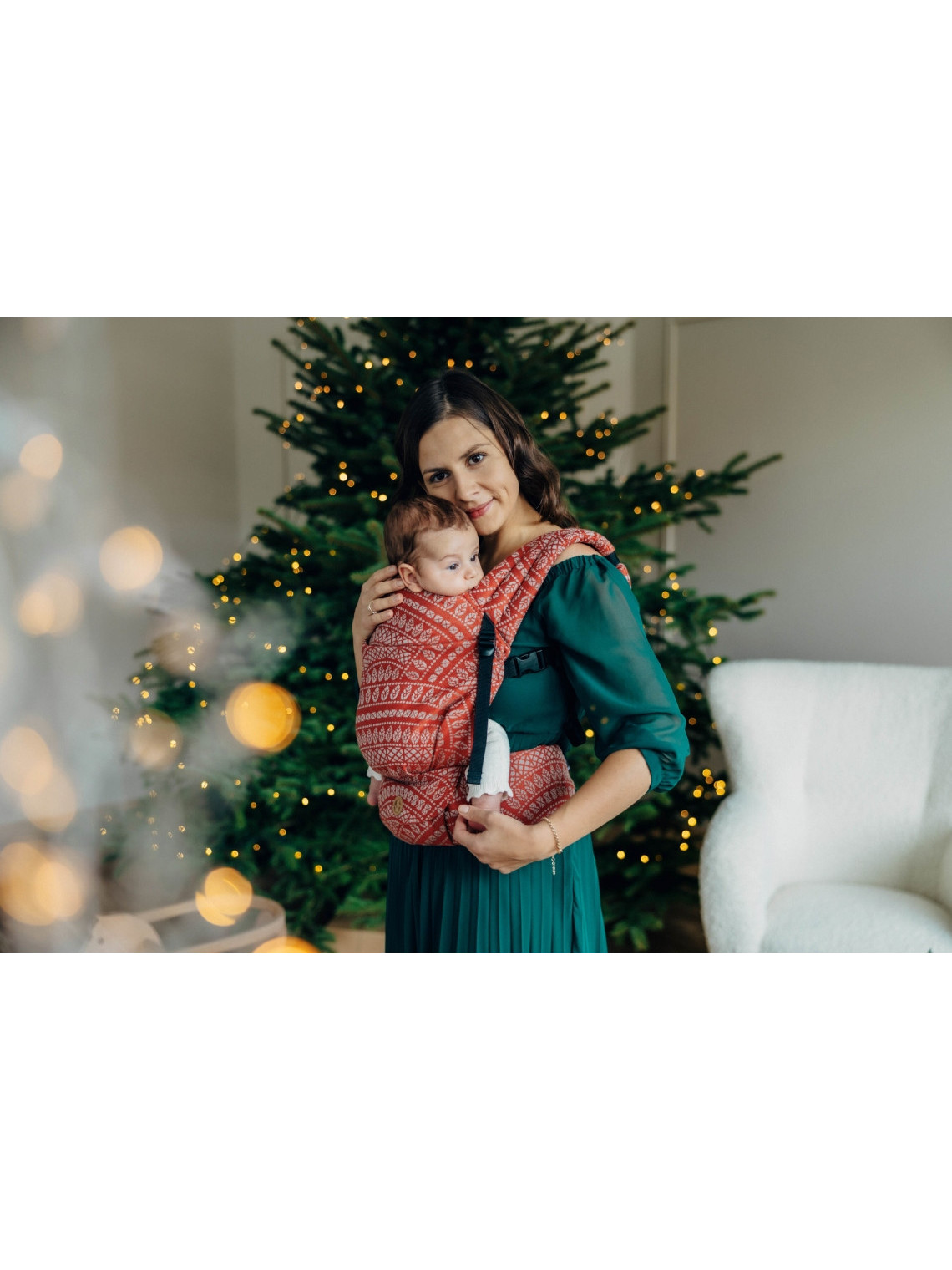 LennyLight (jacquard, 100% cotton), PEACOCK'S TAIL - HOLIDAY