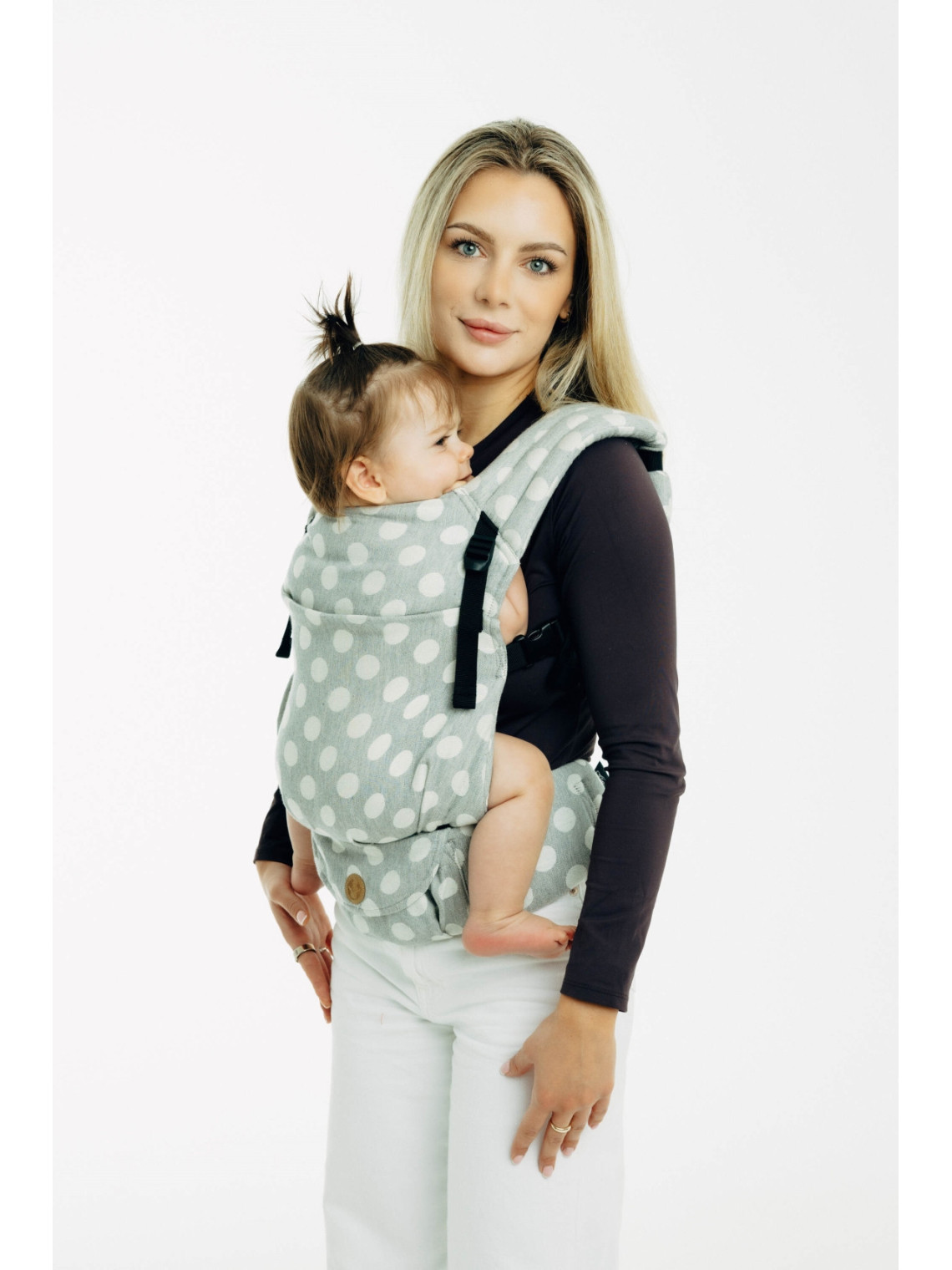 LennyLight (jacquard, 100% medvilnė), POLKA DOTS - PLOP