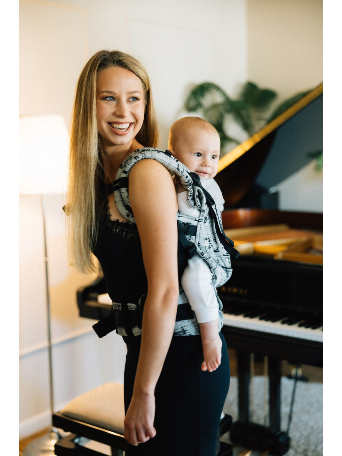 LennyUpGrade – universali ergonomiška nešioklė nuo kūdikio iki 20 kg