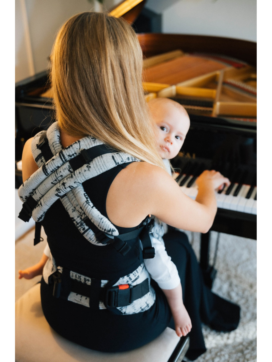 LennyUpGrade – universali ergonomiška nešioklė nuo kūdikio iki 20 kg