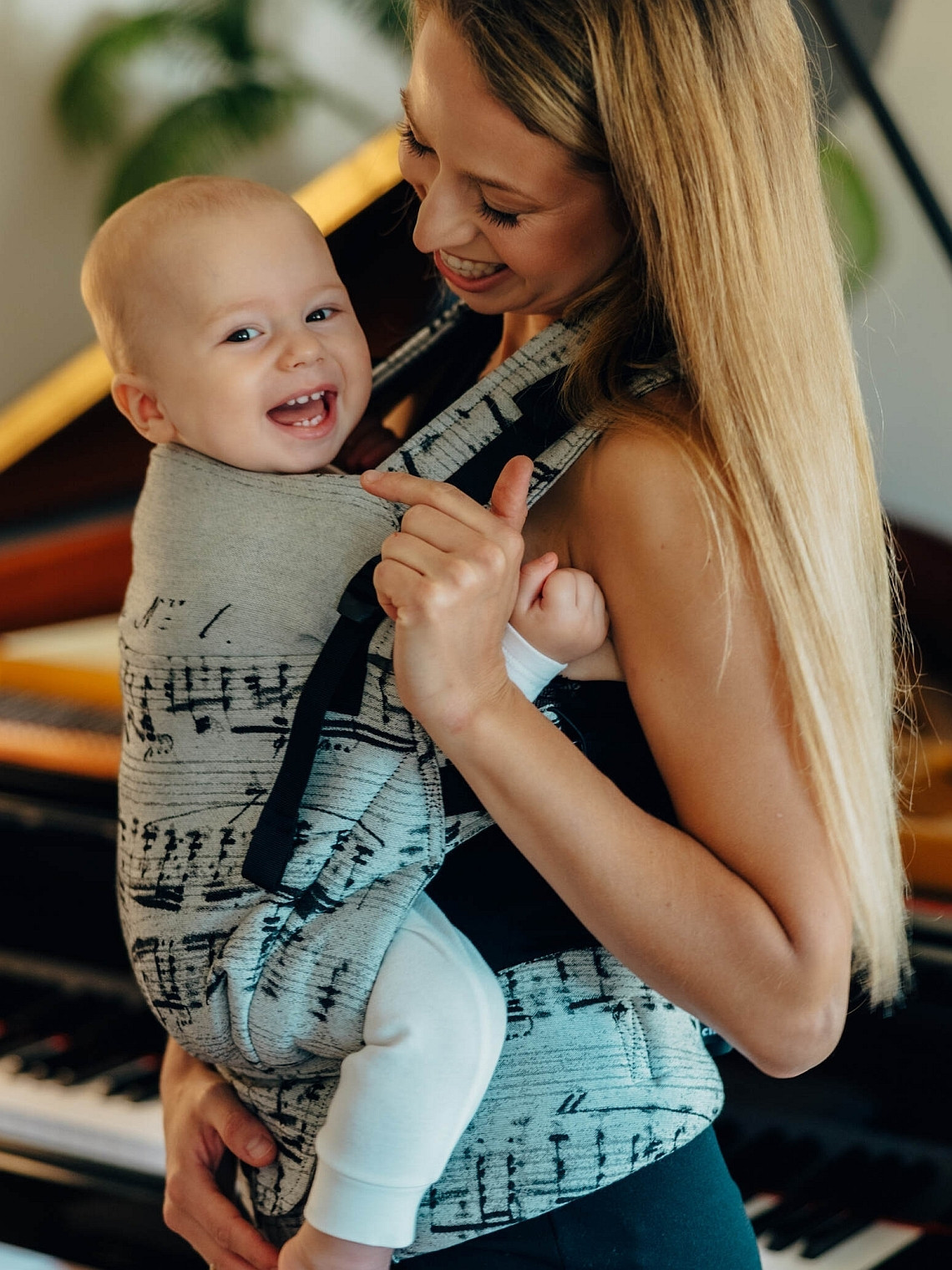 LennyUpGrade – universali ergonomiška nešioklė nuo kūdikio iki 20 kg