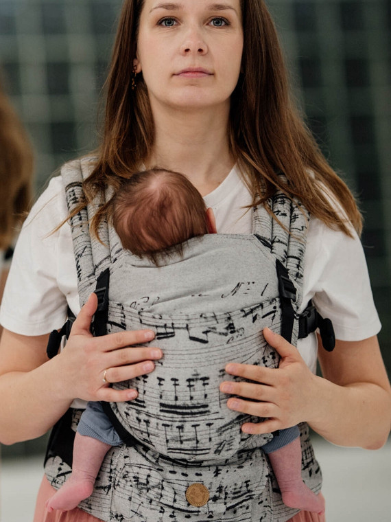 LennyLight (jacquard, 100% cotton), MELODY - POLONAISE