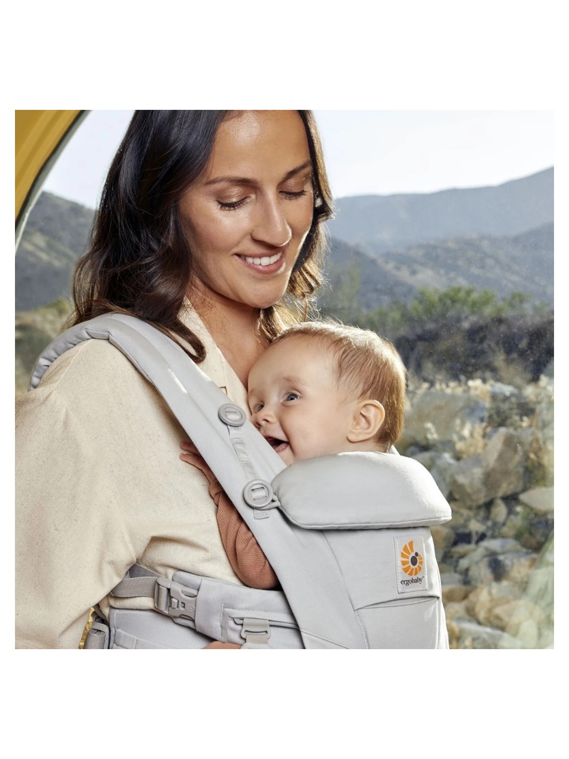 Ergobaby Omni Dream – visos nešiojimo pozicijos nuo gimimo iki 20 kg | Nesiokles.lt