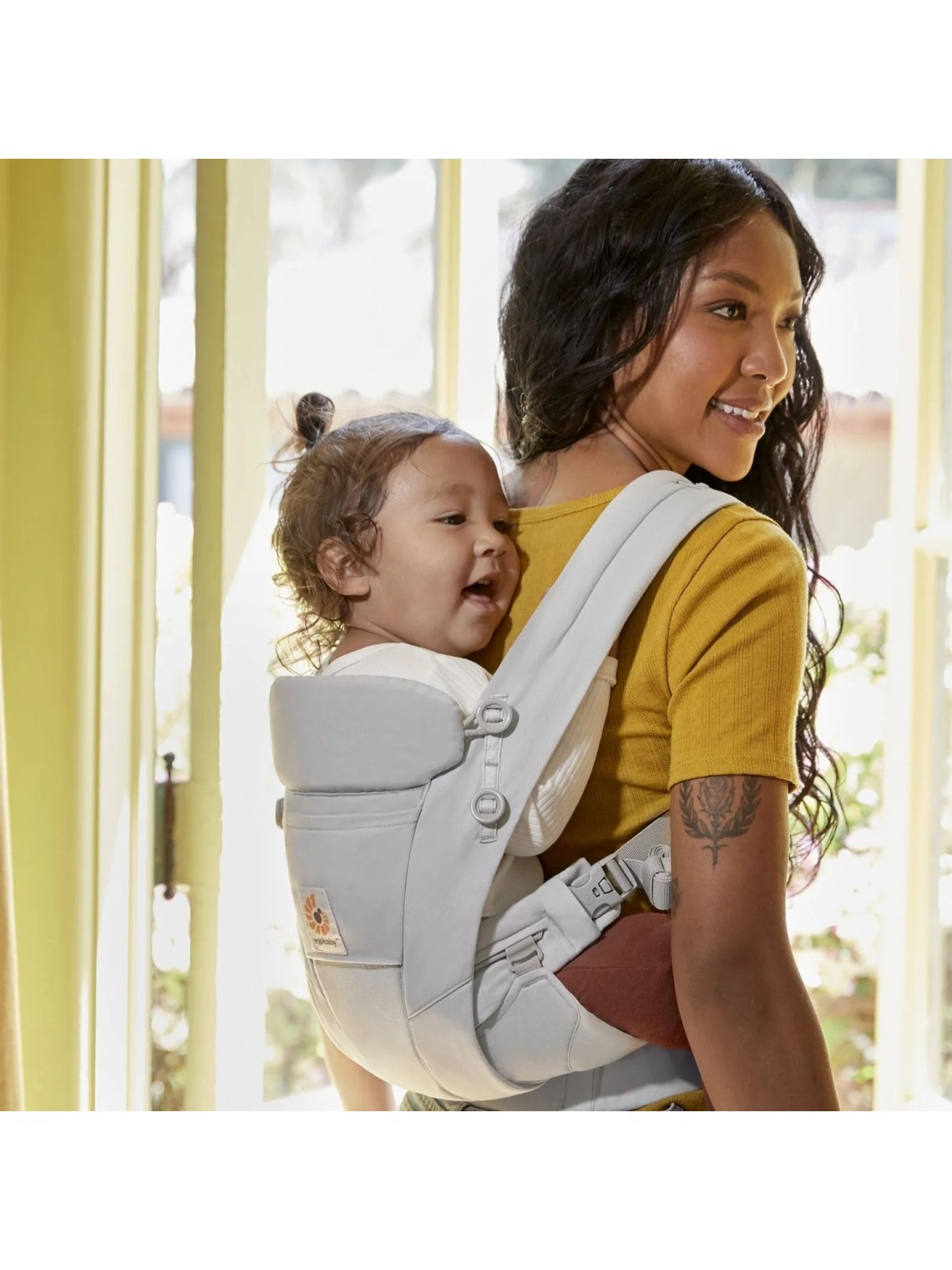 Ergobaby Omni Dream – visos nešiojimo pozicijos nuo gimimo iki 20 kg | Nesiokles.lt