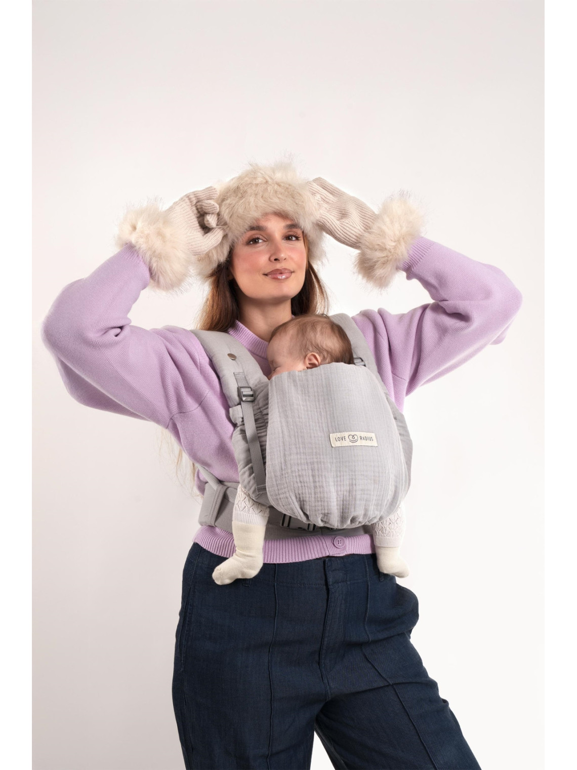 Love Radius PhysioCarrier 2 – ergonomiška nešioklė nuo gimimo | nesiokles.lt