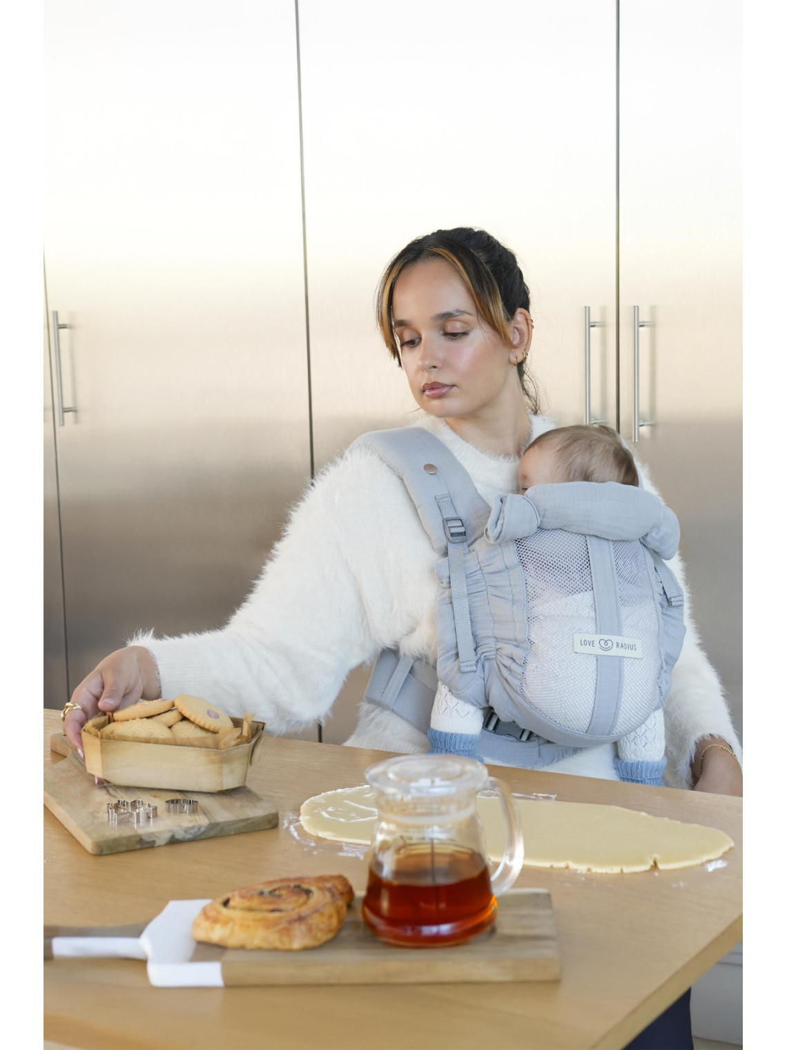 Love Radius PhysioCarrier 2 – ergonomiška nešioklė nuo gimimo | nesiokles.lt