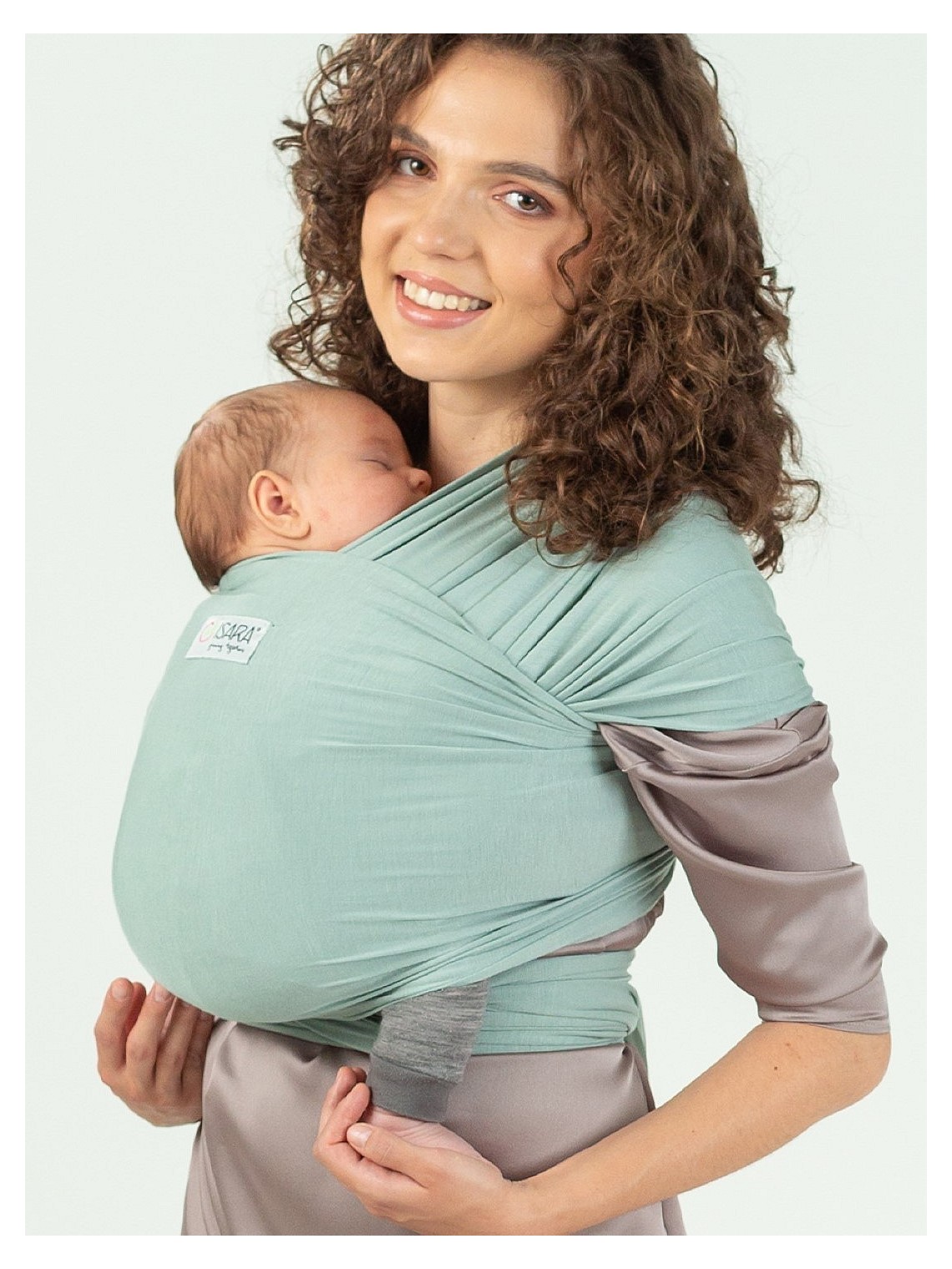 ISARA Stretchy Wrap – Soft, Breathable Baby Wrap | Bamboo and Eco-Friendly