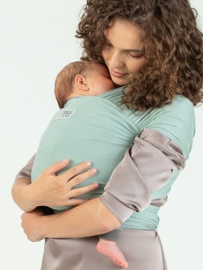 ISARA Stretchy Wrap – Soft, Breathable Baby Wrap | Bamboo and Eco-Friendly