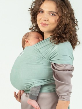 ISARA Stretchy Wrap – Soft, Breathable Baby Wrap | Bamboo and Eco-Friendly