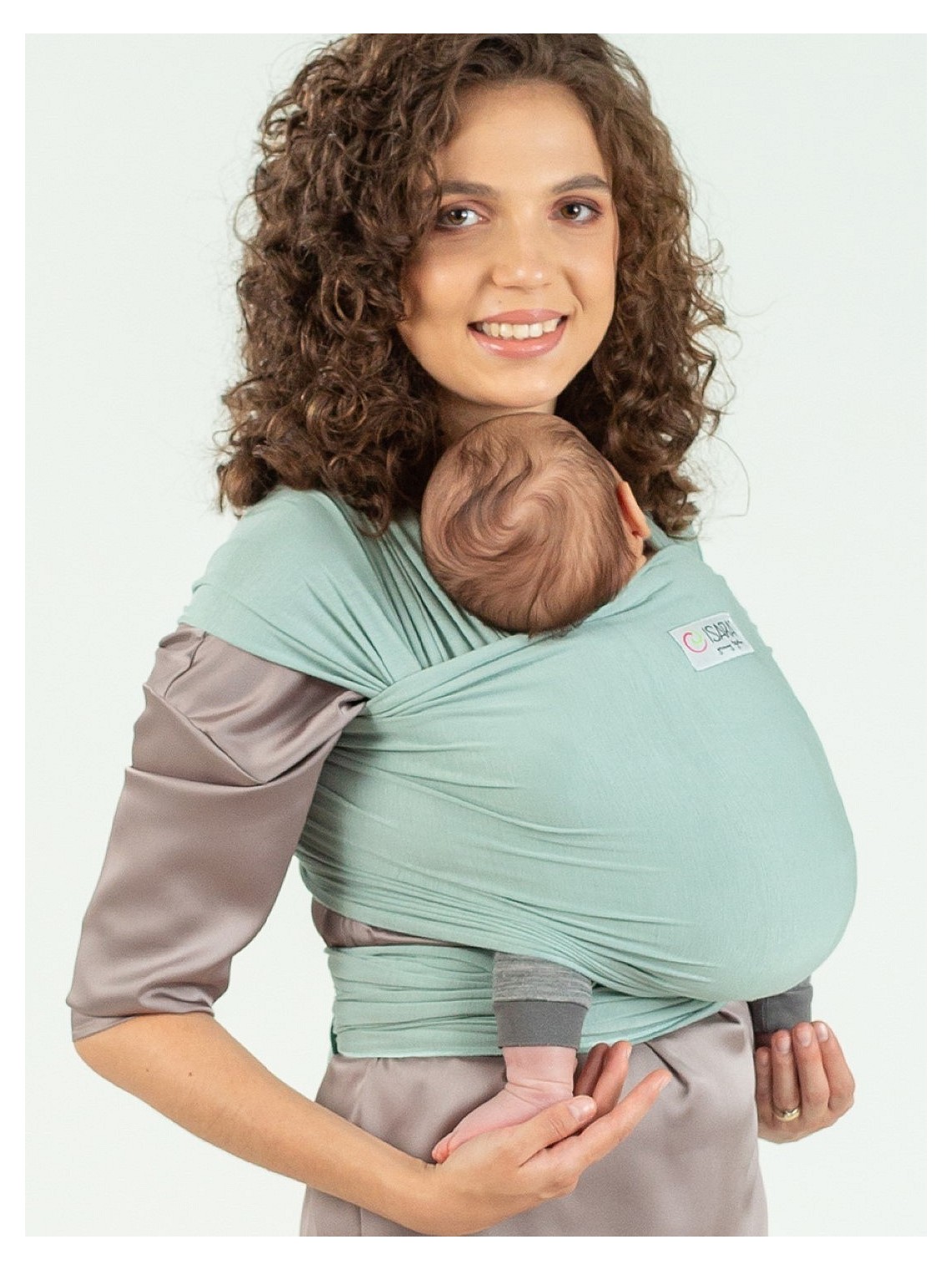 ISARA Stretchy Wrap – Soft, Breathable Baby Wrap | Bamboo and Eco-Friendly