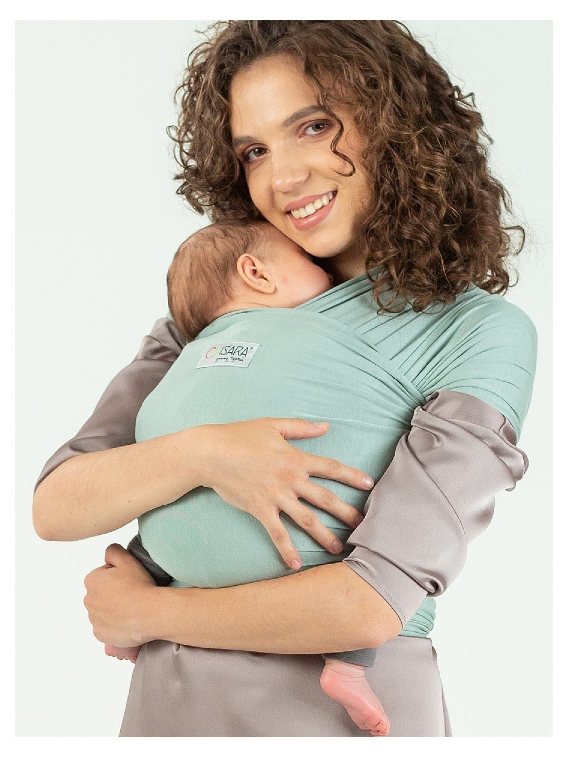 ISARA Stretchy Wrap – Soft, Breathable Baby Wrap | Bamboo and Eco-Friendly