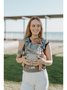 Quokkababy E-Carrier ergonomic baby carrier – maximum adaptability from day one