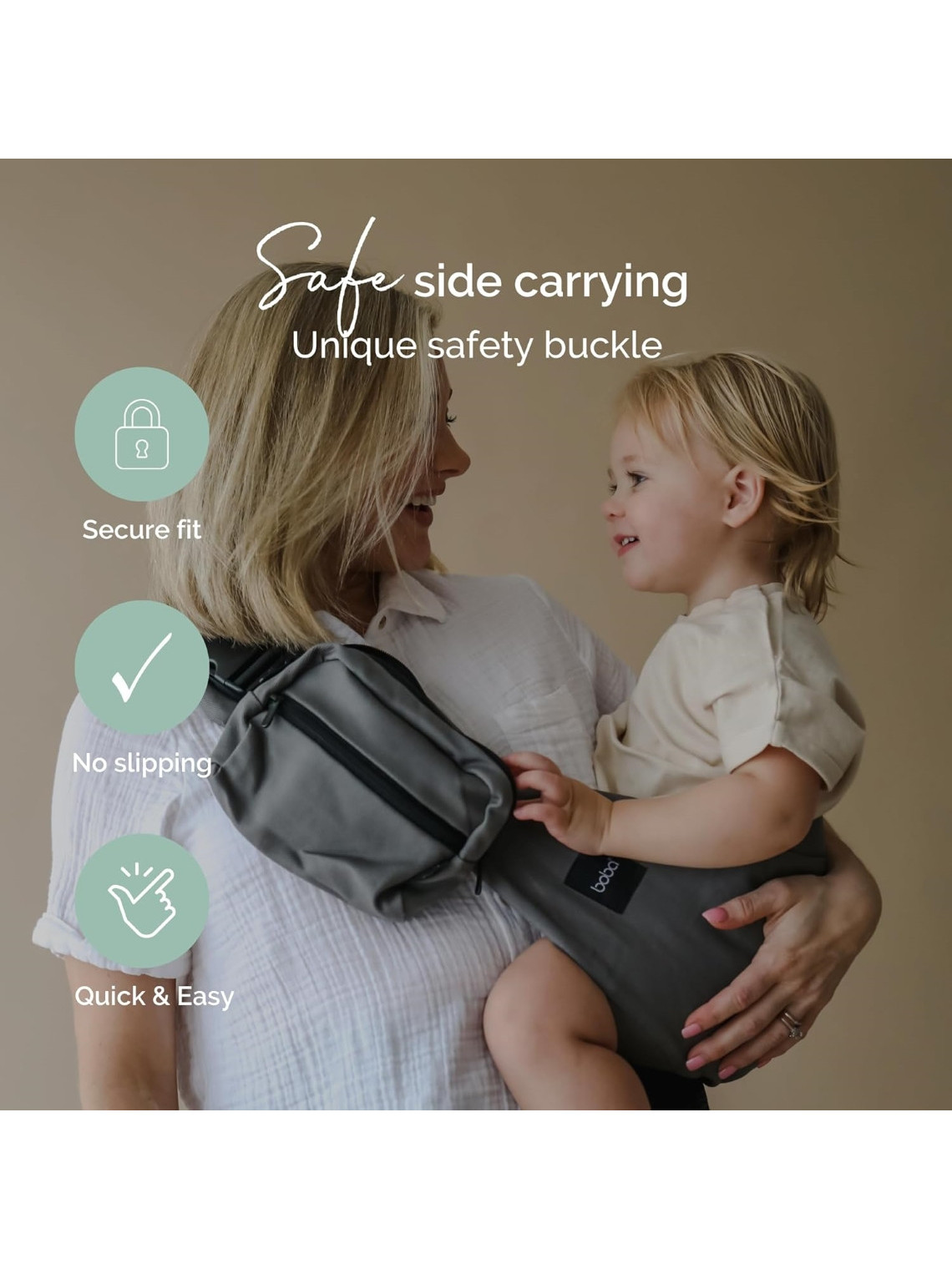 Boba Buddy – hip carrier for bigger toddlers